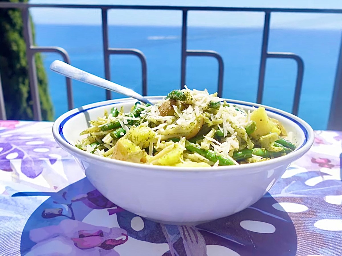 Exploring Cervo, Italy and Cooking Trofie al&nbsp;Pesto
