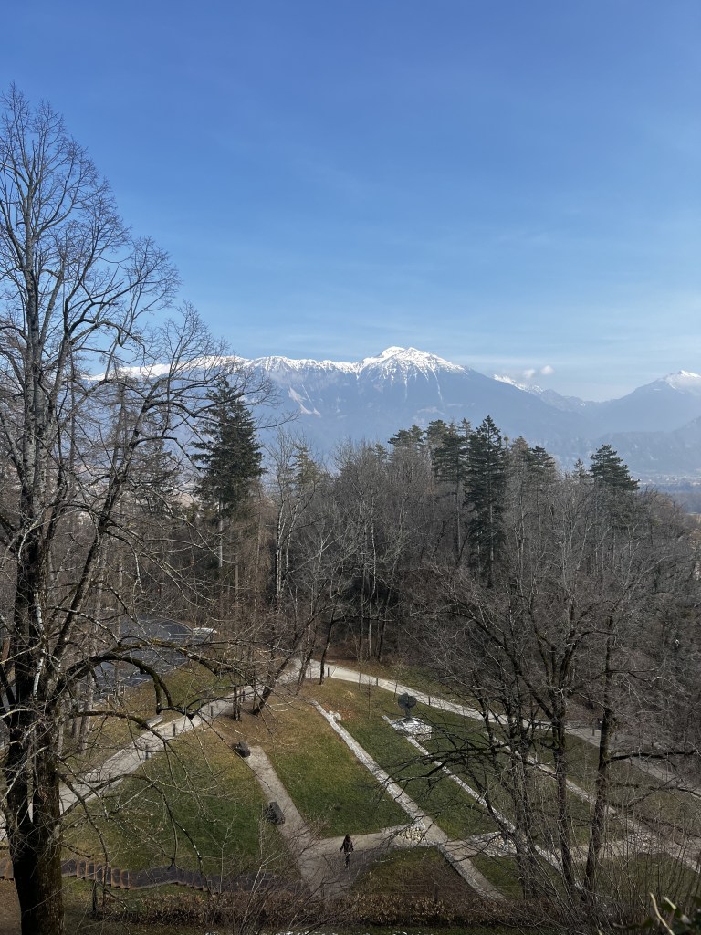 View from Bled Castle