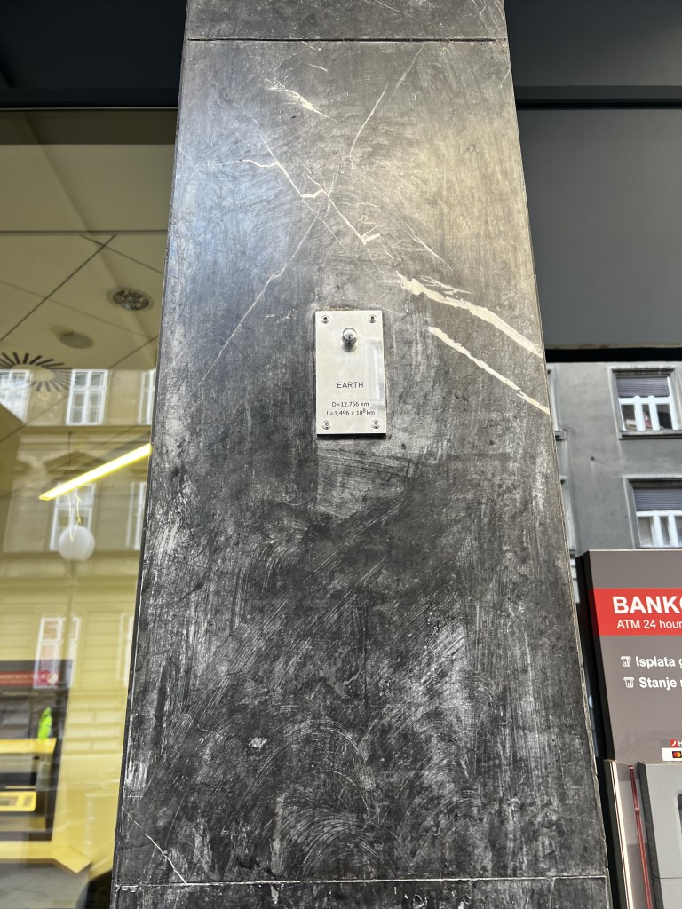 Earth from the Zagreb Solar System