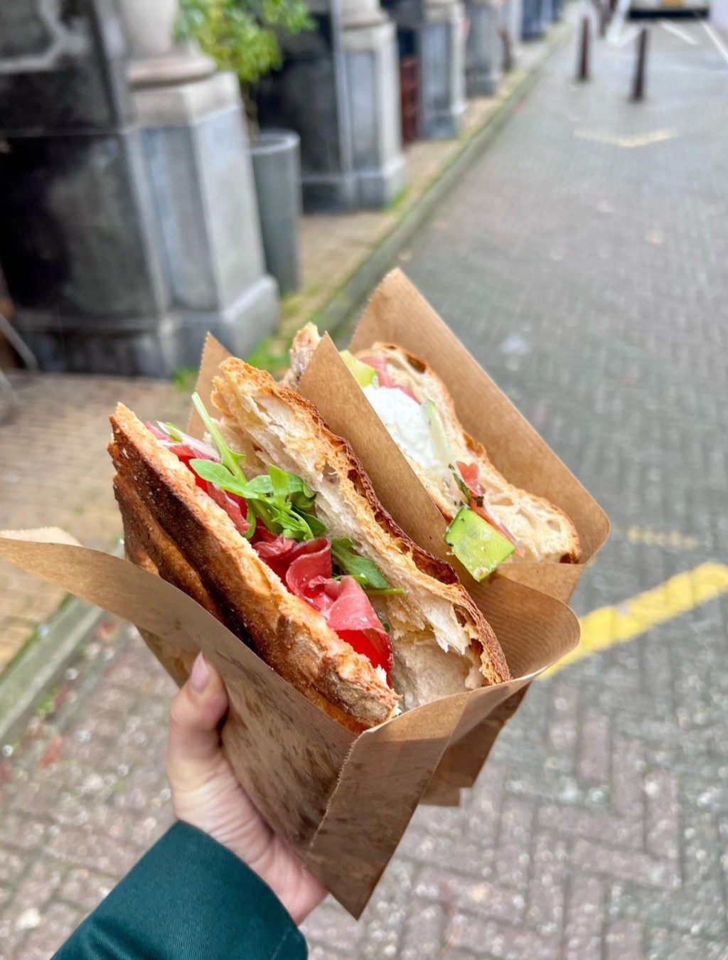 Sandwiches from Zero Zero in Amsterdam